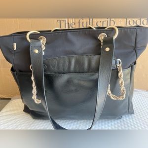 Beis Black Diaper Bag
